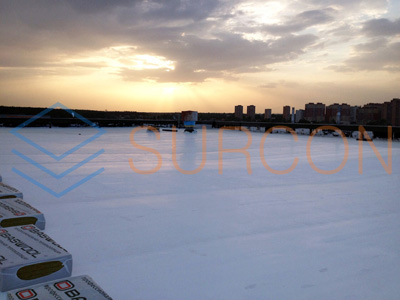Утепление и гидроизоляция плоской крыши мембраной